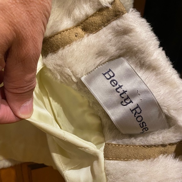 Vintage Betty Rose 1960s Faux Fur Teddy Coat See Measurements - Picture 16 of 16